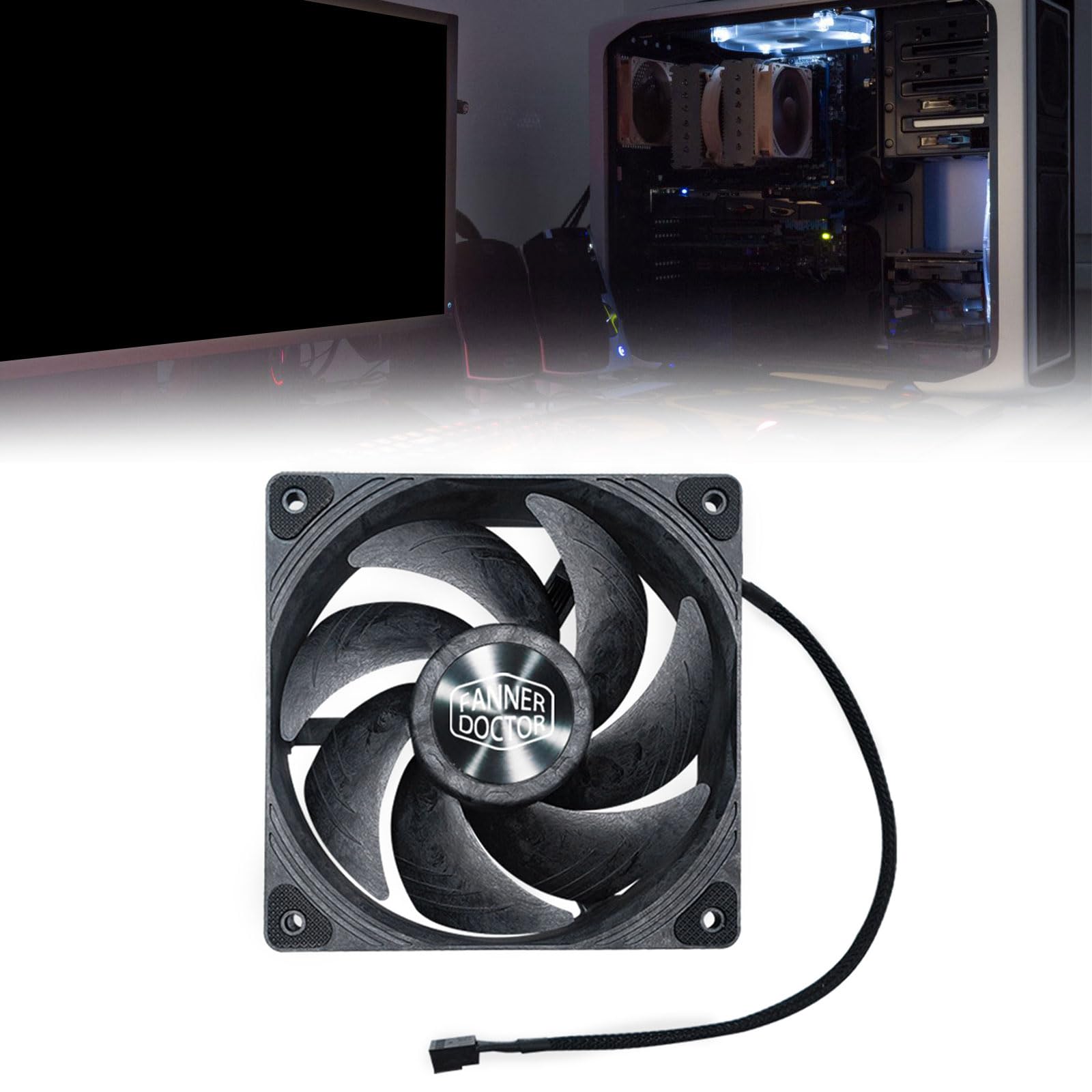 Ventola Raffreddamento per Server BF14030 Altamente Compatibile Che Supporta più per Vari Server e Case Ventola LCP