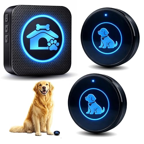 Dog Door Bell (2026 Self-Illuminating Enhanced Touch) for Potty Training,