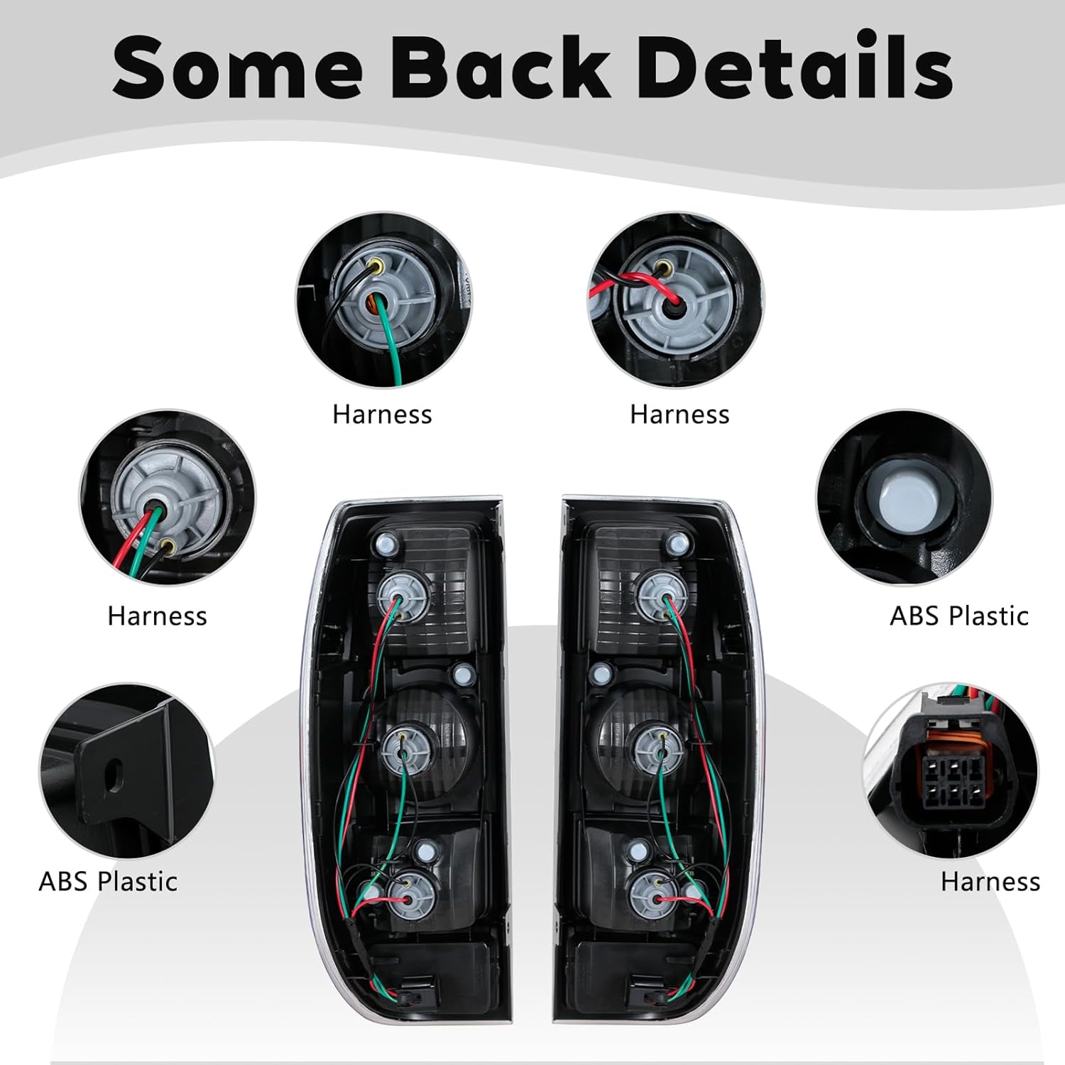 Tail Light With Harness For Mazda BT50 2007-2011 Rear Taillight Housing No Bulb UR56-51-150 UR56-51-160 Left&Right