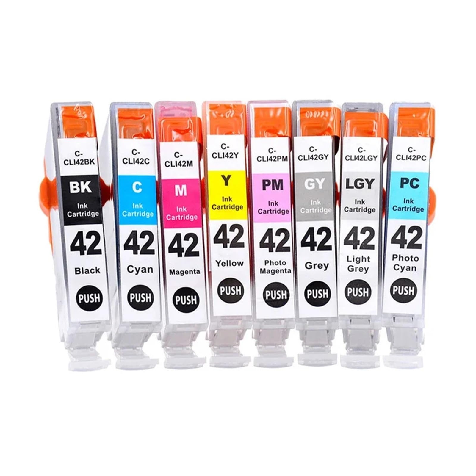 1 Juego de Cartuchos de Tinta CLI42, compatibles con Canon | Pro-100 100S