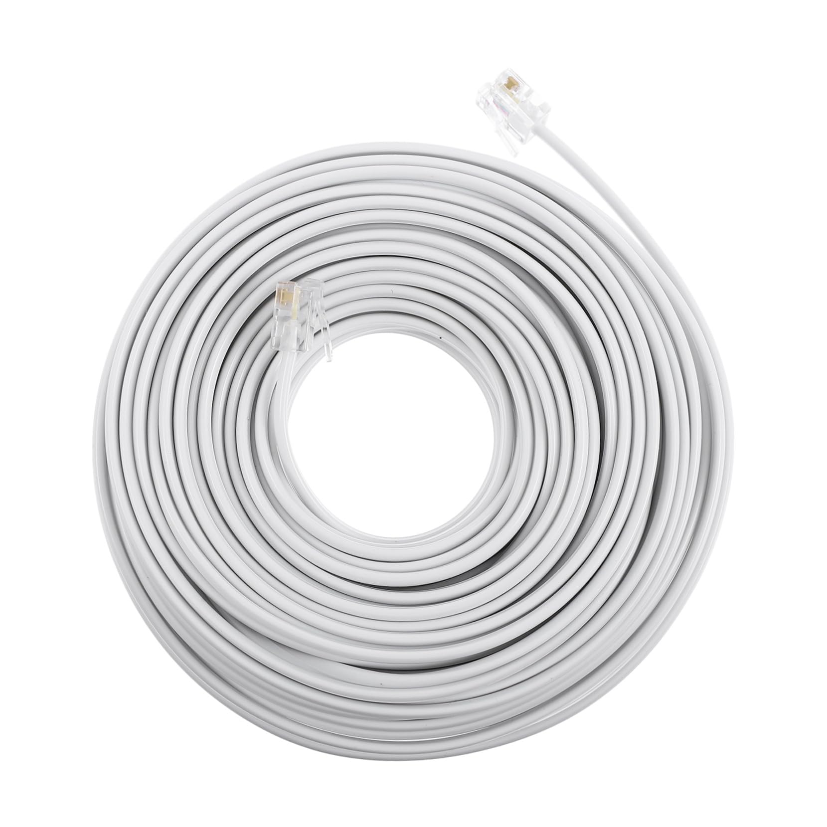Cable RJ11 6P4C de 20m Veemoon con conductores de cobre estables para telecomunicación 8