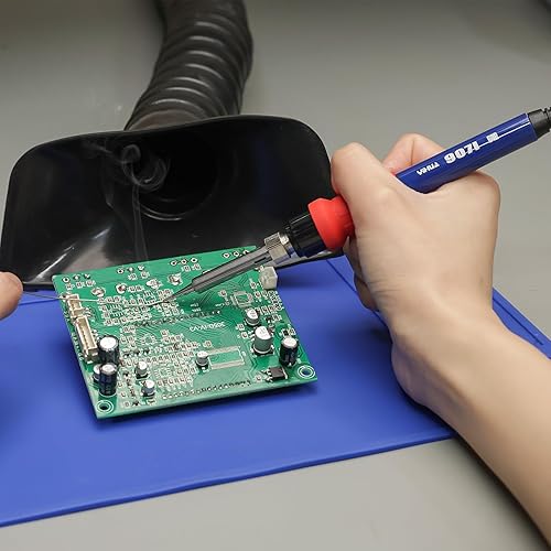 Miniatura 8 de YIHUA 907I Red Grip Reemplazo Soldador Handpiece/Mango para Yihua 995D+Rework y Estación de Soldadura