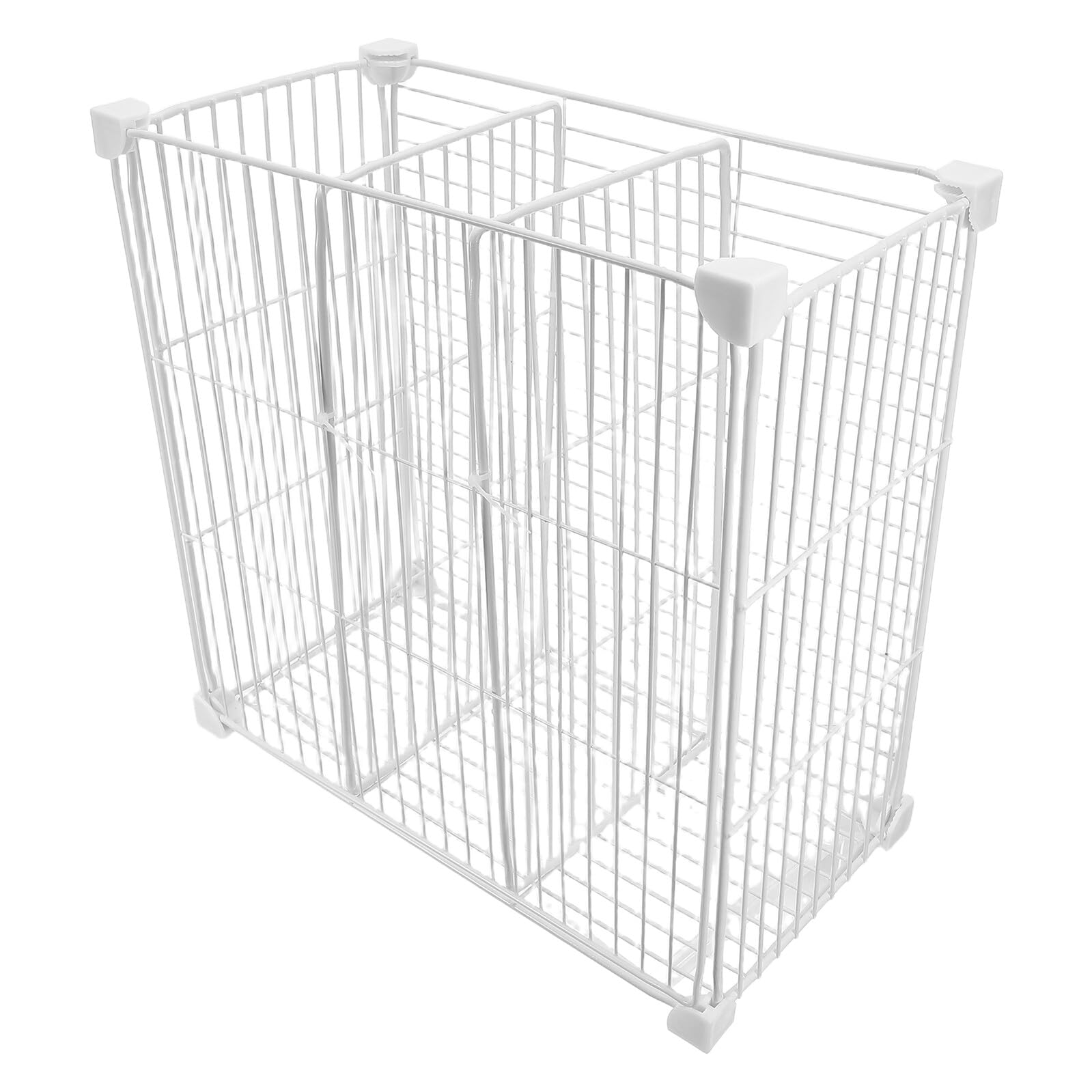 Cabilock Cestas Organizadoras para Congelador de Arcón Separadores sin Metal con Compartimentos Profundos Estante Modular para Refrigerador Contenedores Resistentes para Almacenamiento y