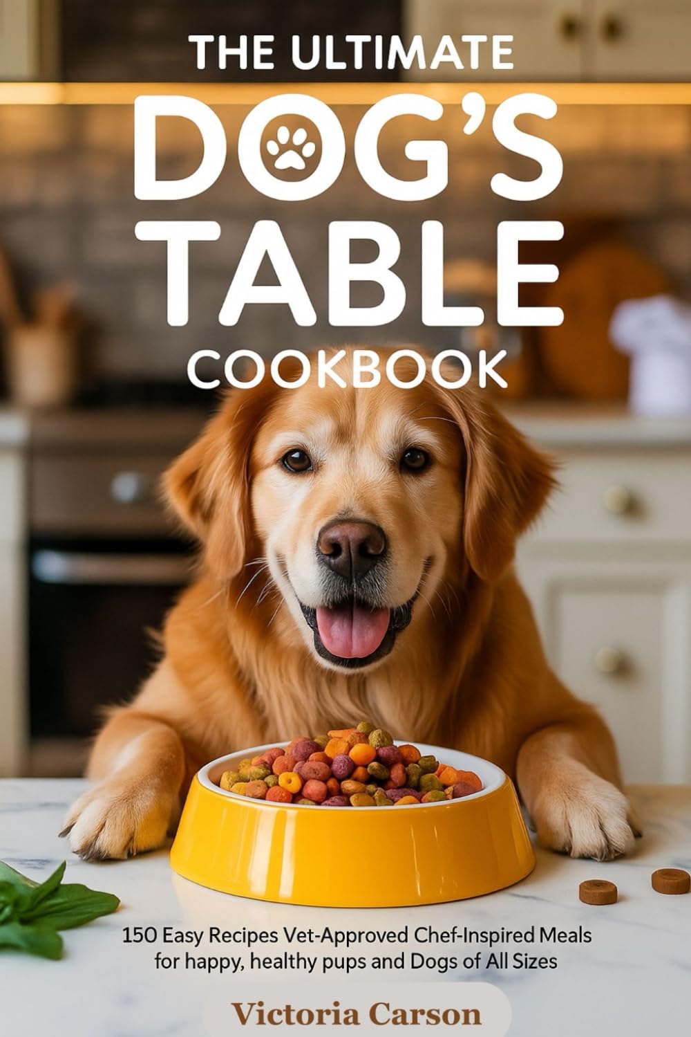 The Ultimate Dog’s Table Cookbook: 150 Easy Recipes Vet-Approved Chef-Inspired Meals for Happy Healthy Pups and Dogs of All Sizes