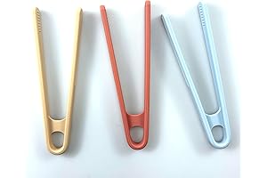 Silicone Mini Tongs for Kids and Parents