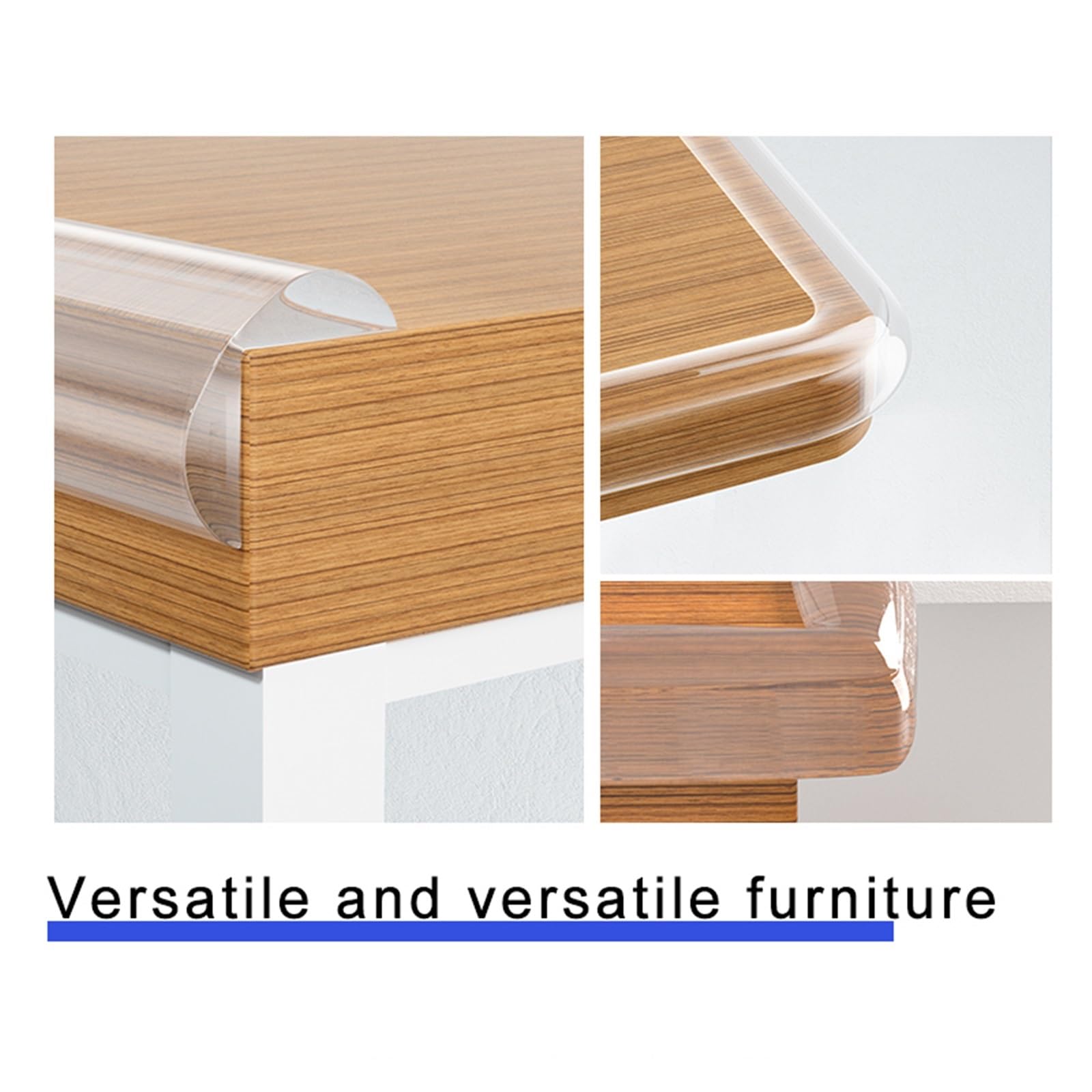 Protectores de Esquinas para mesas, Seguridad Infantil, 3 Metros, Tira Protectora Suave para Muebles de Escritorio, anticolisión para el hogar.