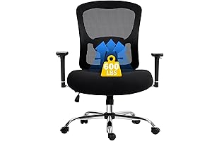 Big and Tall Ergonomic Computer Chair Heavy Duty for Heavy People 600lb Weight Capacity