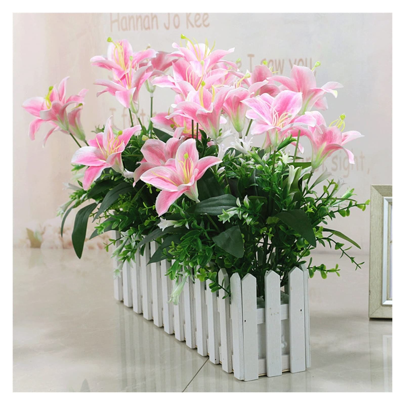 Plantes artificielles en pot déco simulation de plante végétale fausse fleur