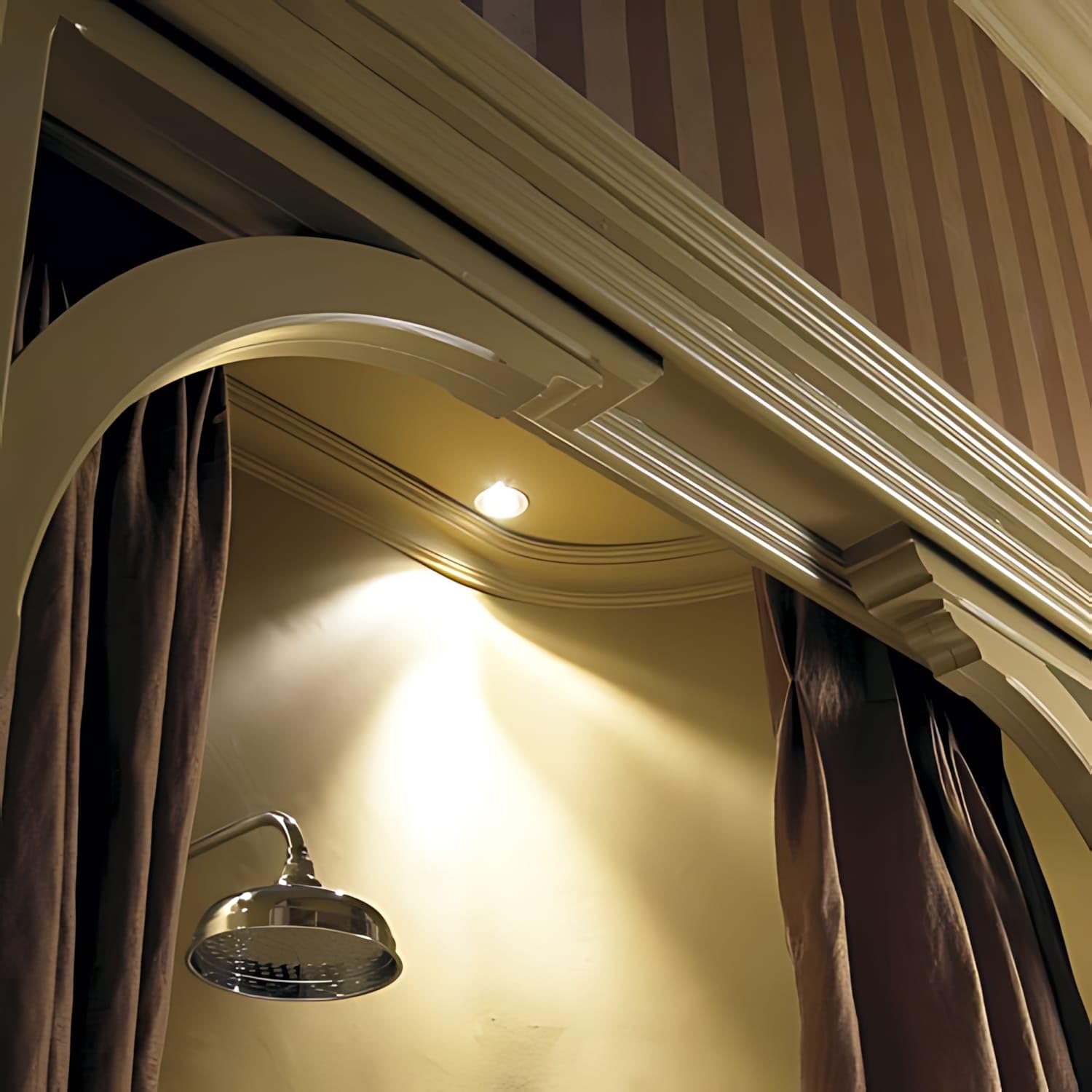 Orac Corniches C213-box 200 cm x 8 cm x 8 cm Mousse de polyuréthane rigide prétraité 18 moulures / 36 m