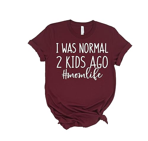 I Was Normal Two Kids Ago, Mom Shirt, Mommy Shirts, Mom T shirt, Mom Life, Mom Present, Mom Tee, Funny Mom Shirt, Mothers Day, Cute Mom Tee