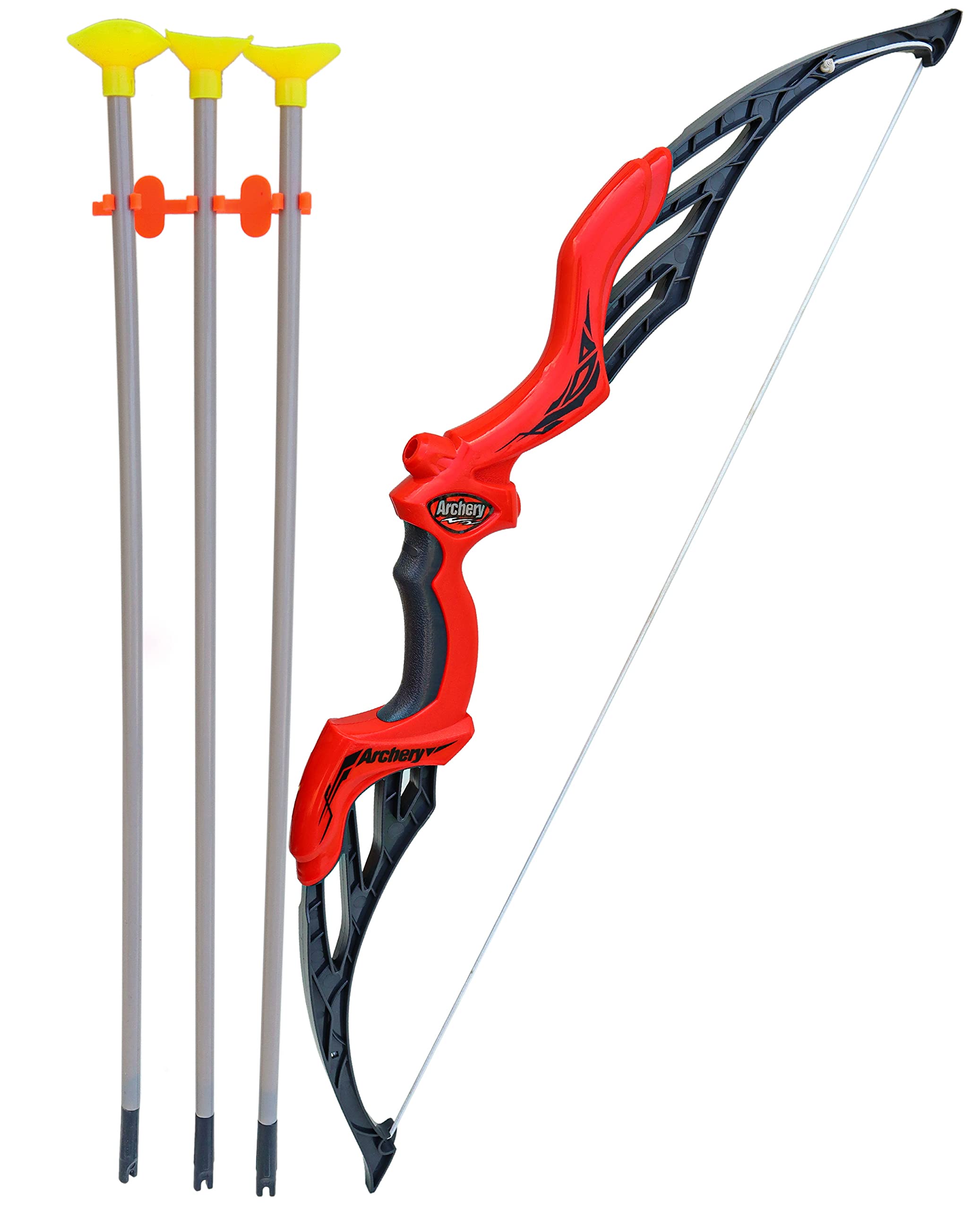 Toyshine Toy Super Archer Toy Set with 3 Suction Arrows, Red (B098B5DVWM) Amazon Price History, Amazon Price Tracker