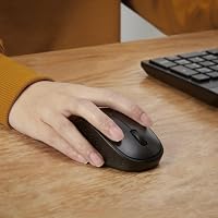 Amazon Basics vezeték nélküli billentyűzet és egér szett, FR kiosztás – fekete 7