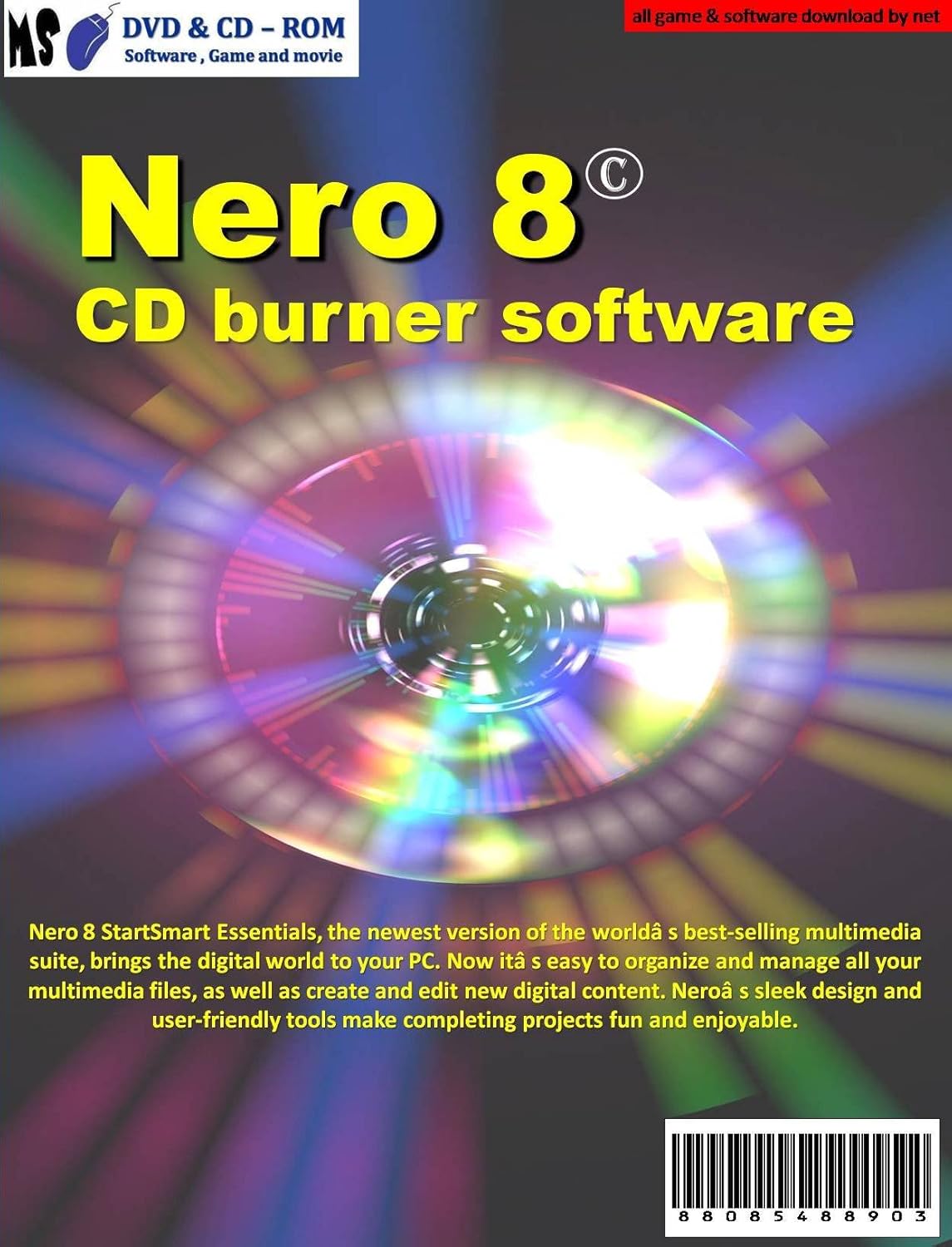 NERO 8 CD burner software Amazon.in Software