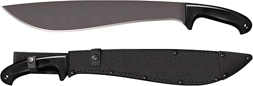 Cold Steel All Purpose Tactical Machete with Sheath Machete de la selva,Barong Machete,Machete Cutlass,Jardín y campamento Machete,Royal Kukri