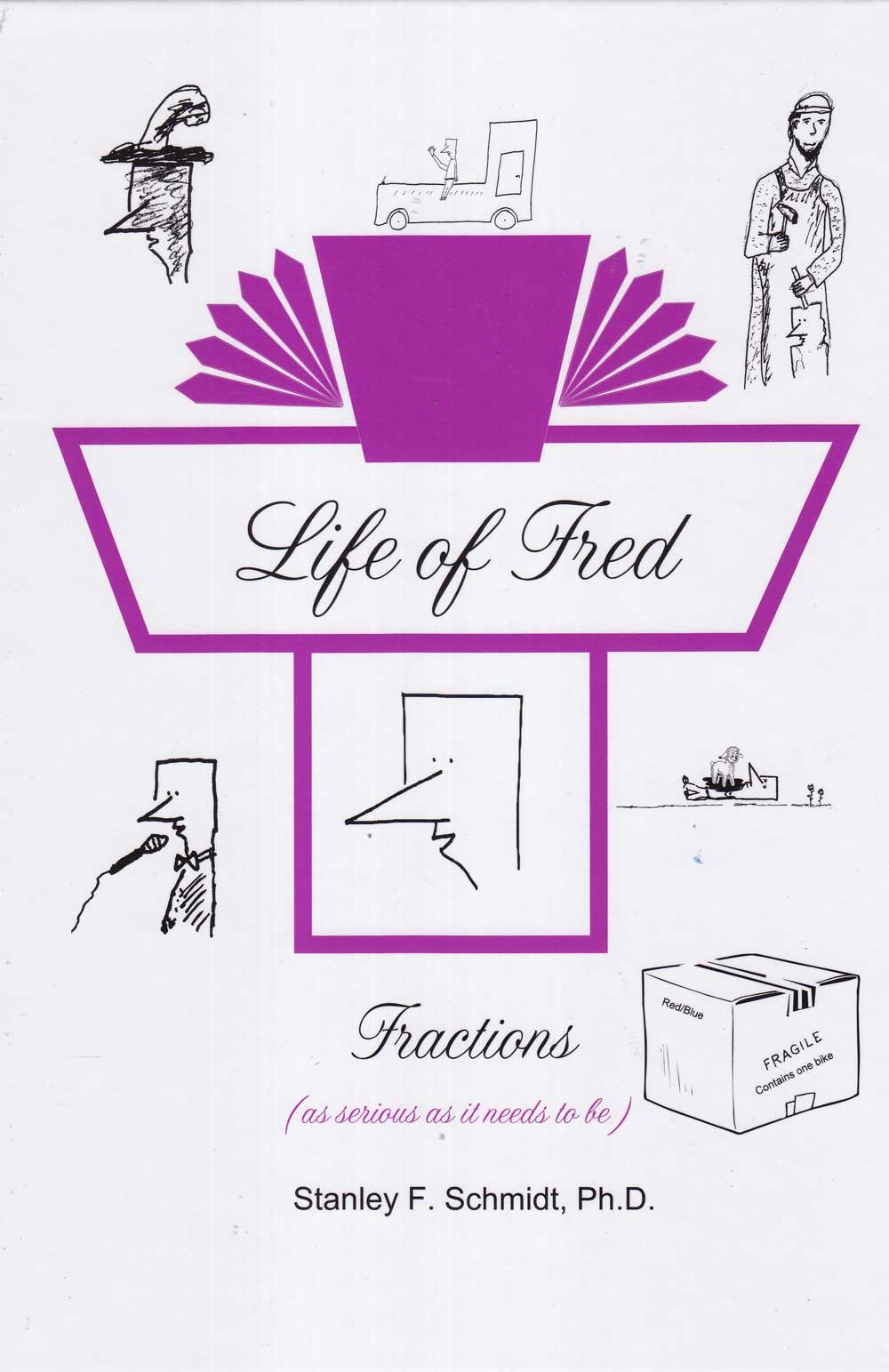 Life of Fred 2-Book Set : Fractions, Decimals and Percents