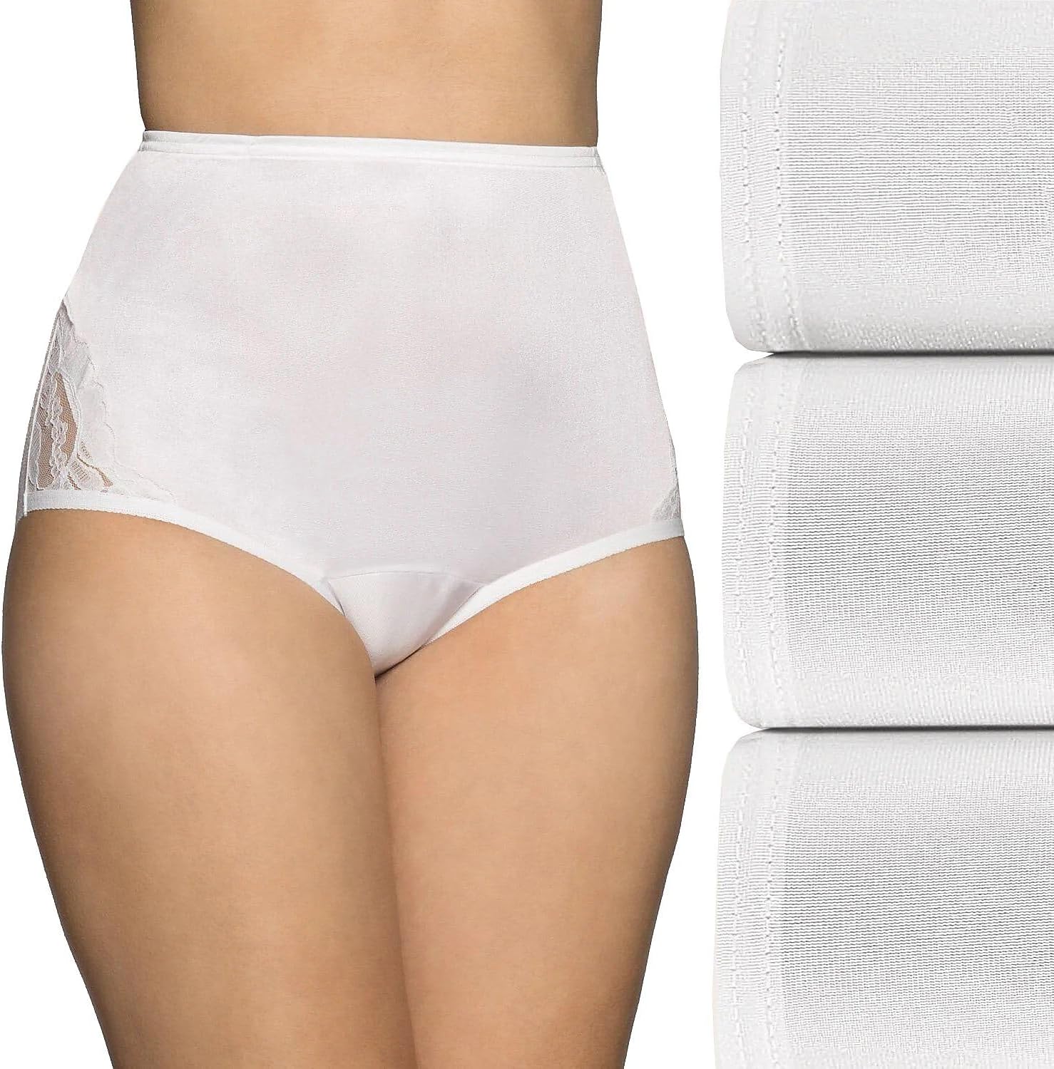 Women's High Waisted Underwear, Full Coverage Ladies Panties, Perfectly Yours Briefs