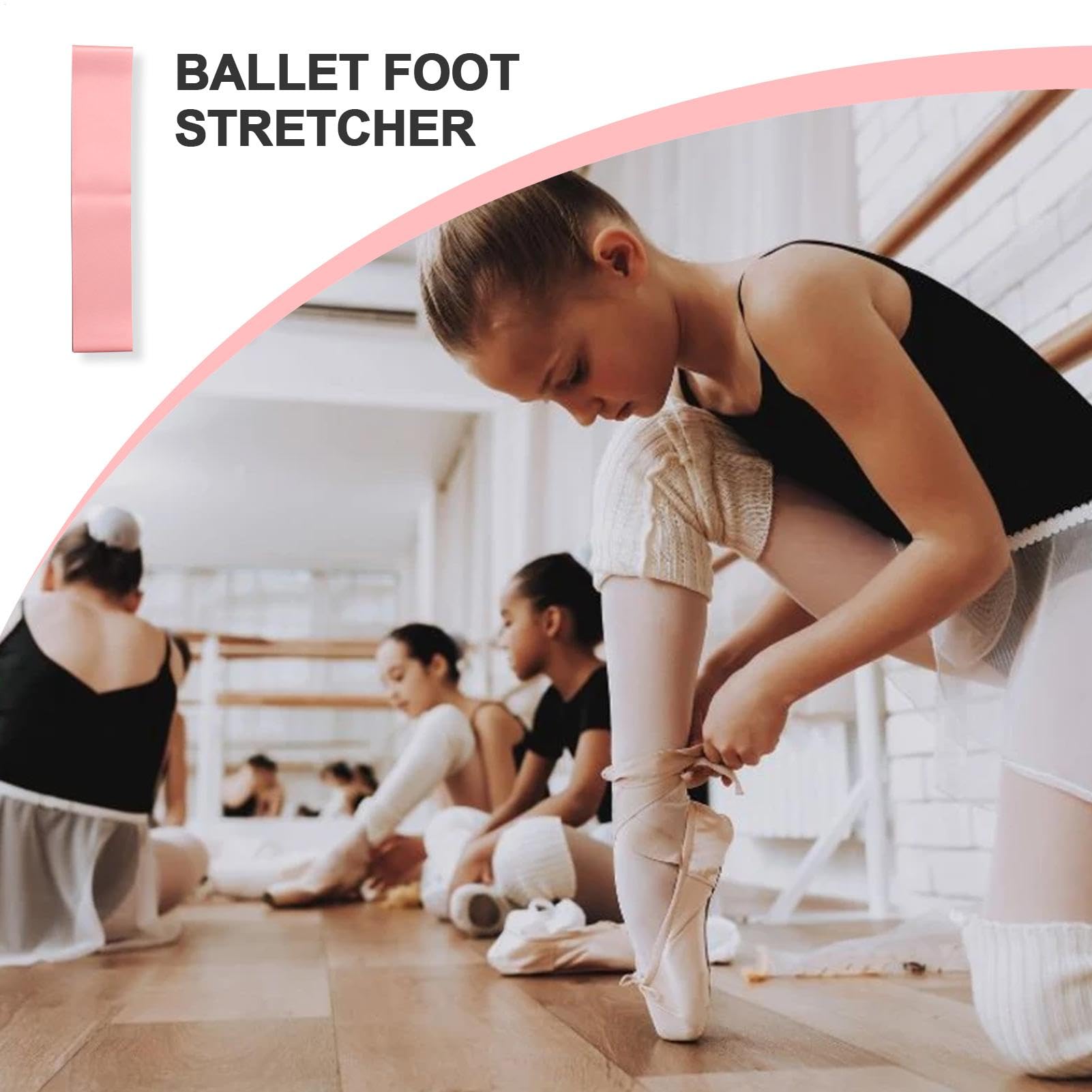 ENSEMBLE DE CIVIÈRE De Pied De Ballet, Rehausseur D'arc En Bois Pour Les EUR 86,87 - FR