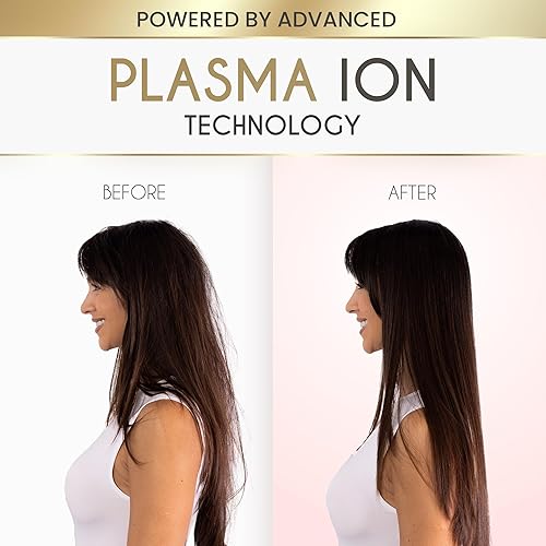 Miniatura 5 de ELLA BELLA Secador de pelo profesional de plasma inteligente con difusor  Tecnología avanzada de plasma Secador de soplado  Control inteligente de