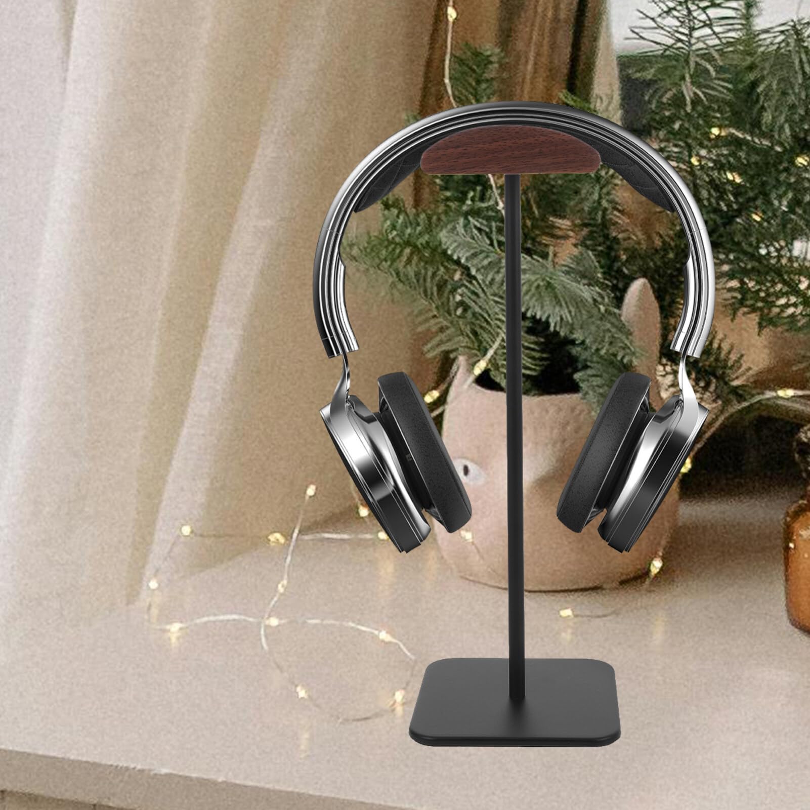 UKCOCO Soporte para Auriculares Soporte para Auriculares De Escritorio Soporte para Auriculares De Mesa Estante para Auriculares para Juegos Colgador De Auriculares para Música para