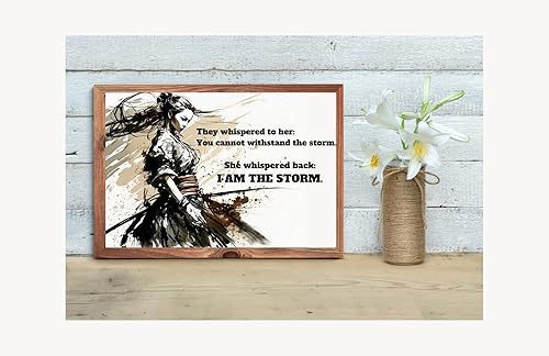 Miniatura 4 de Arte de pared motivacional grande de 11 x 17 pulgadas, mantén tu cara siempre hacia el sol, decoración de pared con citas positivas, póster