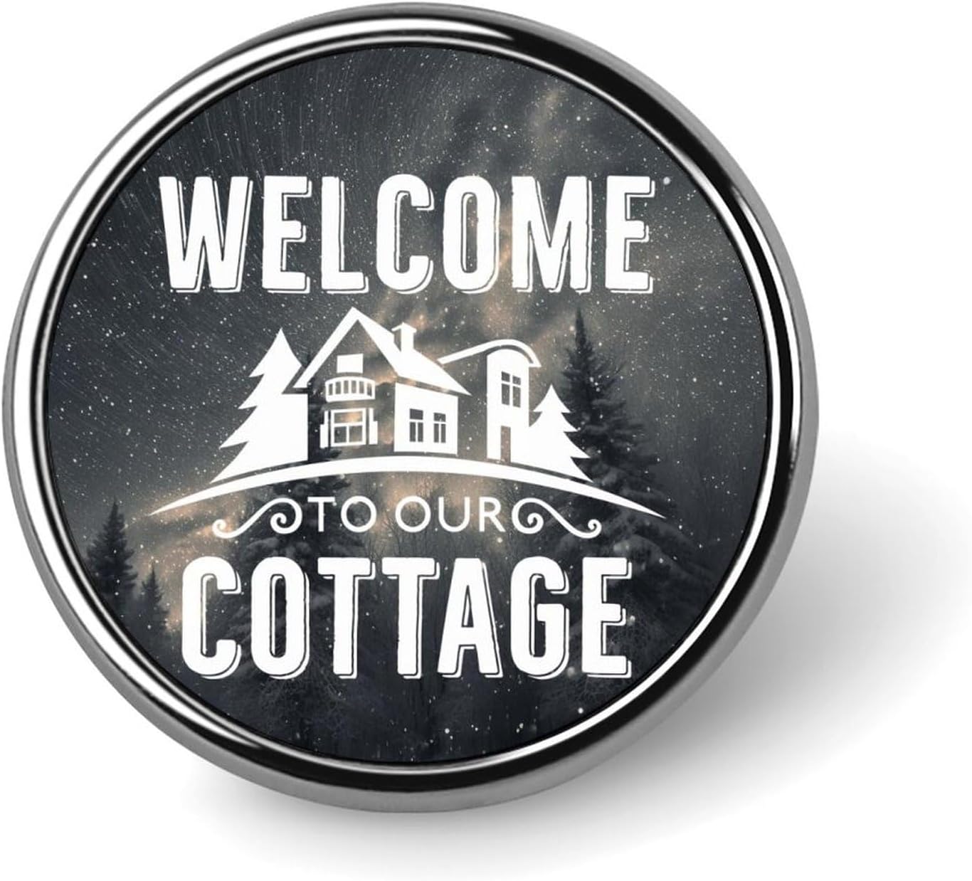 Enamel Pins Pieces Welcome To Our Cottage Lapel Pin Spiritual Christian Quote Pins For Backpacks Sayings Lettering Button Pins Unique Badges Hats Bags For Women Girls Kids