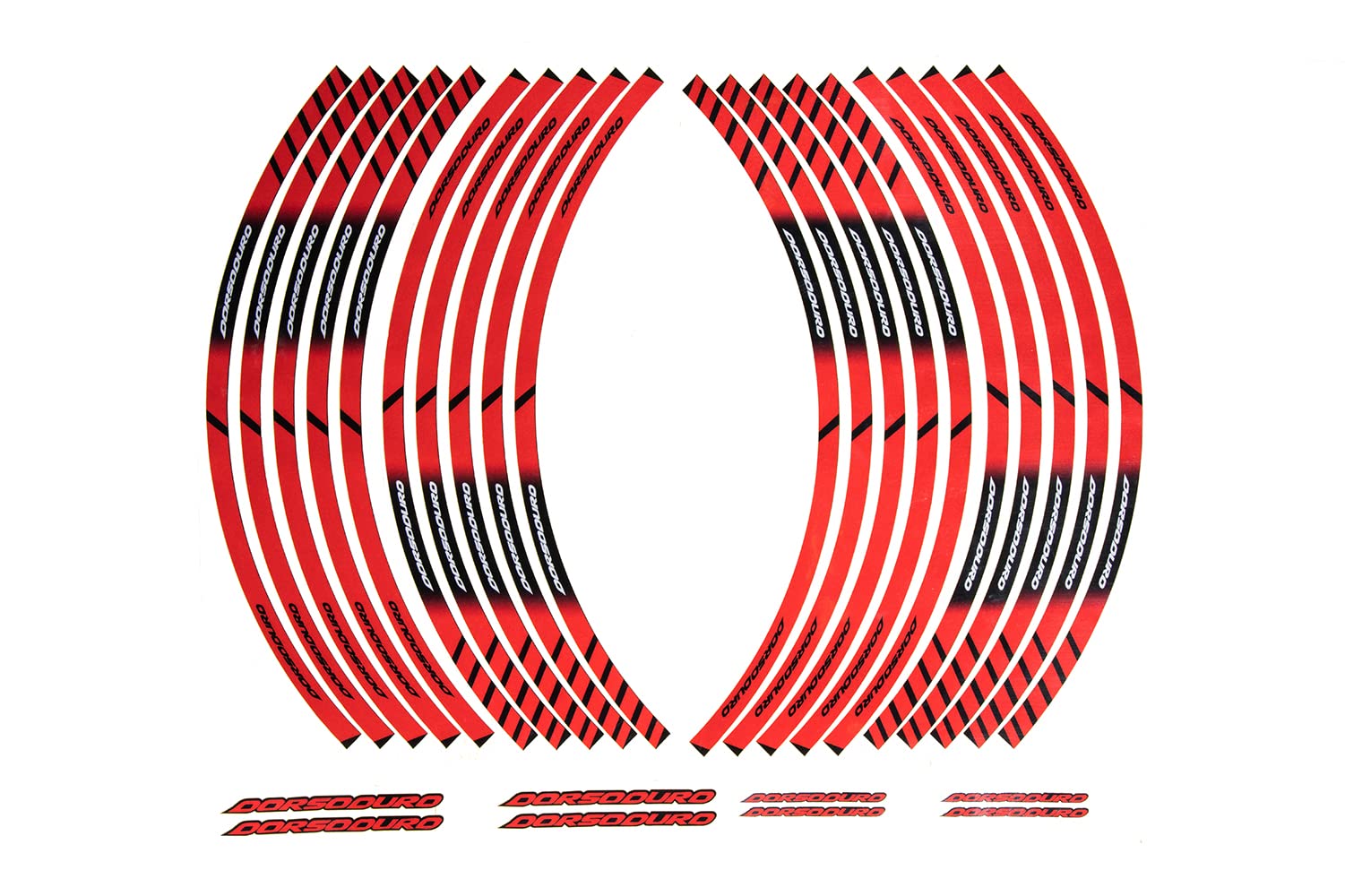 AVDB-moto Liseret De Jante Racing Rouge Compatible Honda CBR 600 RR - Décoration Jante Moto