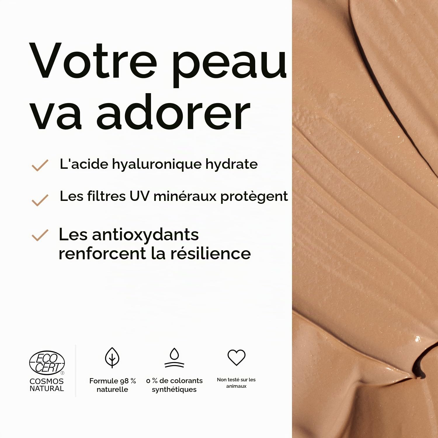 MÁDARA Organic Skincare | CC Crème Anti-Pollution SPF15 MEDIUM - 40 ml, à l'acide hyaluronique et protection solaire UVA/UVB à large spectre, texture légère et soyeuse, certifiée Ecocert.