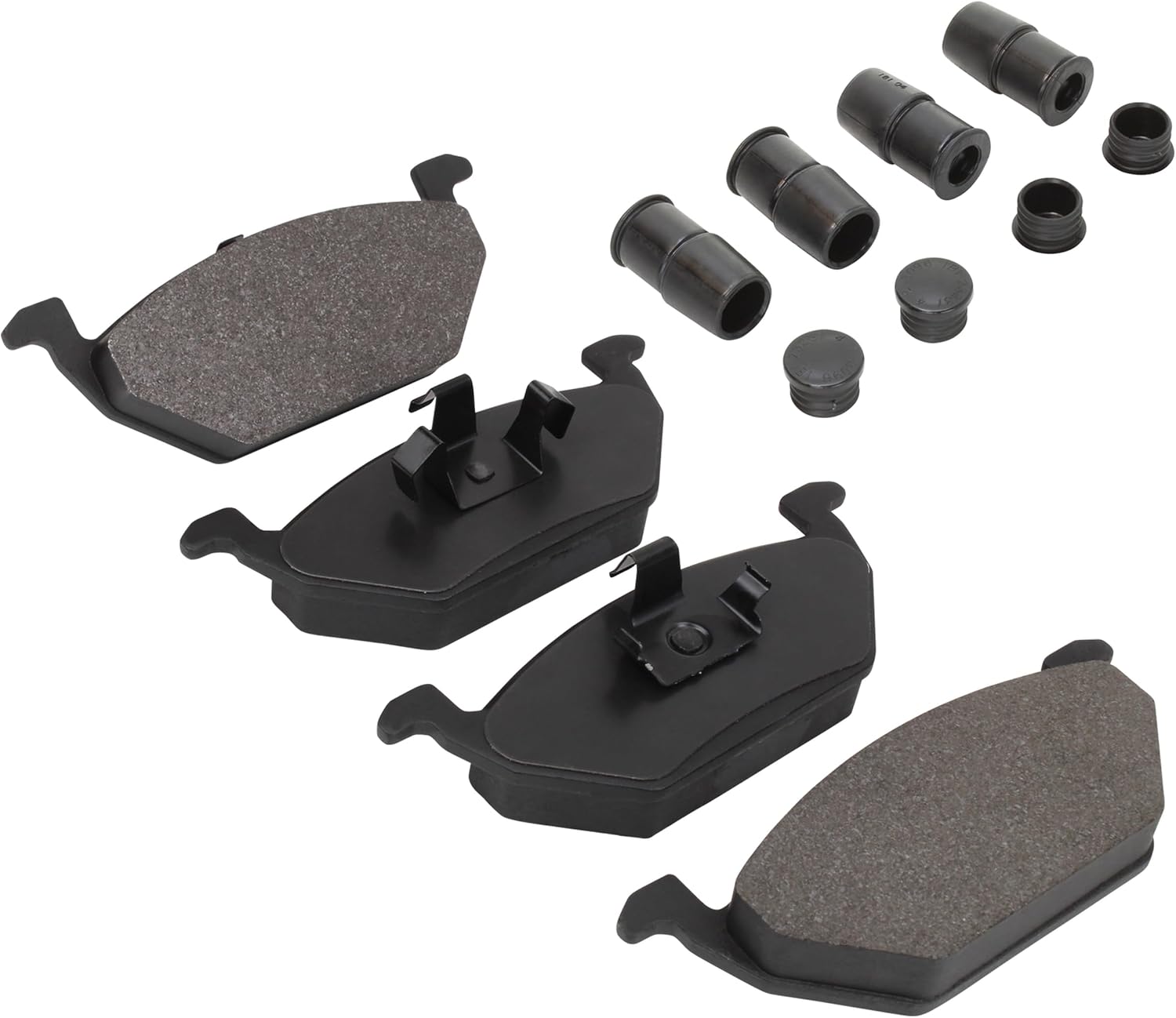 QUALITY-BUILT Front Ceramic Brake Pads, Premium 1001-0768C, Compatible with 1998-2022 Seat/Volkswagen (Arona,Beetle,Beetle Cabrio,Clasico,Cordoba,CrossFox,Derby,Ibiza,Jetta,Nuevo Gol,Polo,Van)