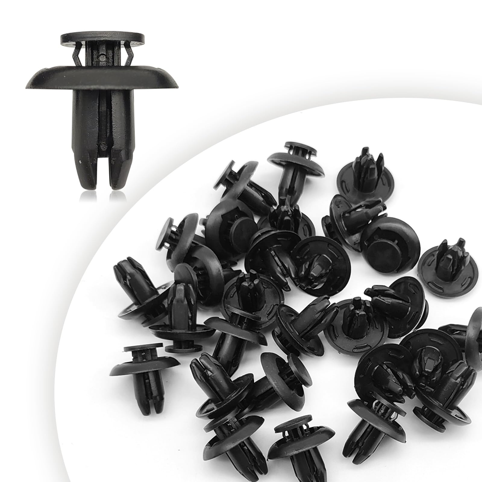 30pcs Bumper Engine Cover Fender Splash Shield Push-Type Retainer Clip Compatible with Mazda 3 5 6 CX-3 CX-5 CX-9 MX-5 Miata B45A-56-146A Toyota Scion 90118-WB048