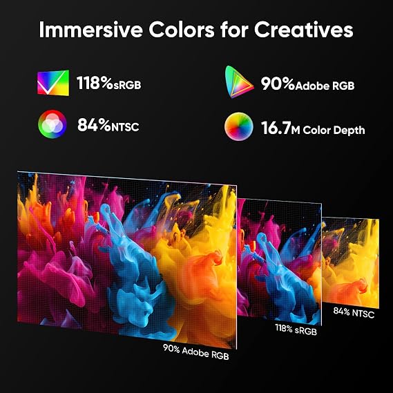 XPPen Artist 24 Pro 2.5K QHD Drawing Tablet with Screen,16.7M Colors Graphics Tablet with 8192 Pen Pressure Battery-Free Tilt Stylus & 20 Shortcut Keys for Windows, Mac, Chrome, Linux, 23.8