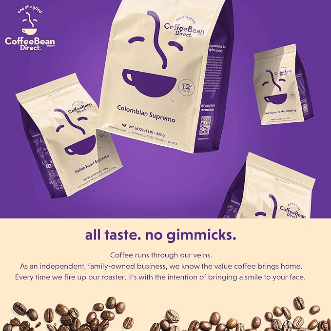 Café en Grano Tanzanian Peaberry Coffee Bean Direct - Tostado Suave - 5 lb miniatura 7