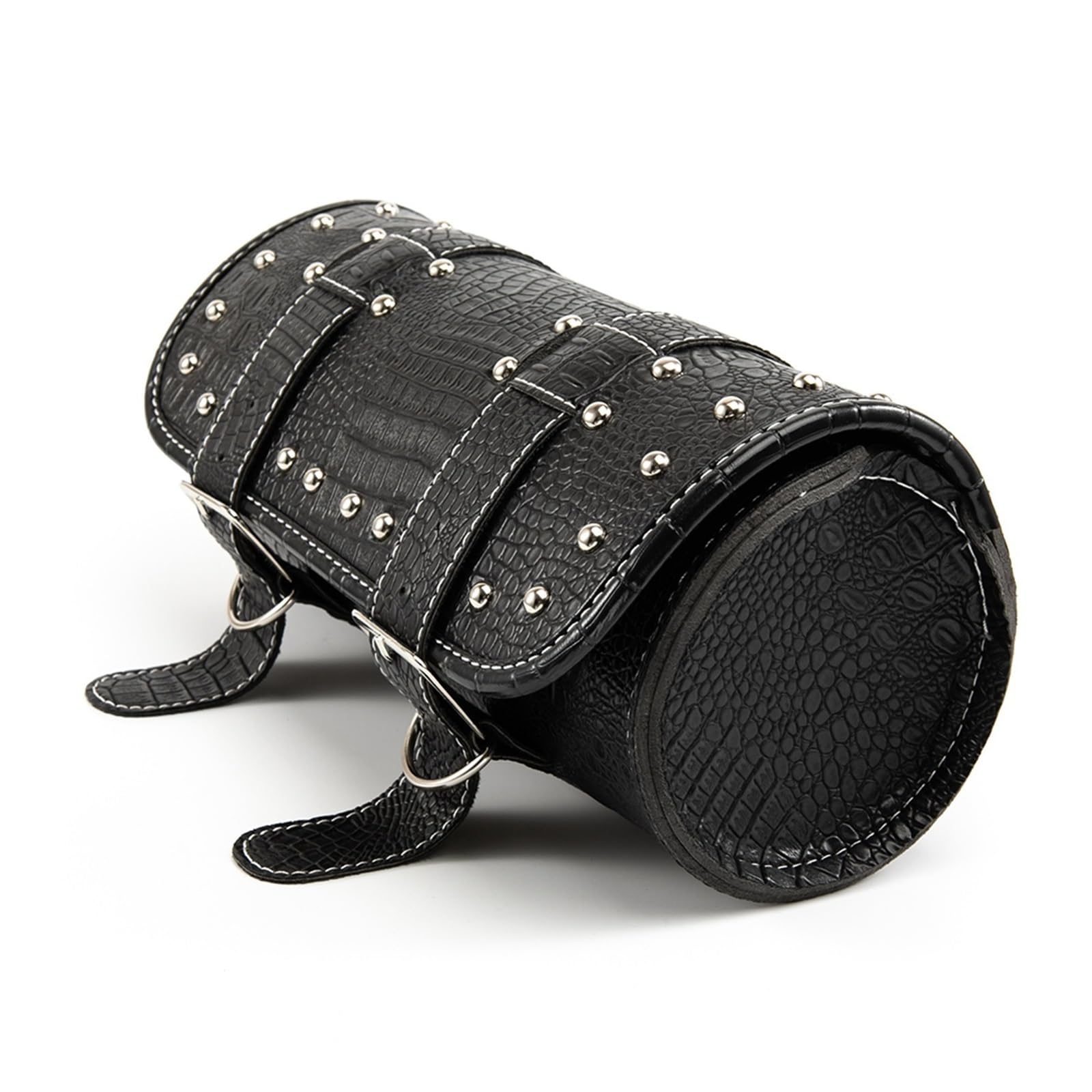 Rear Rack Tail Box Motorycle PU Leather Front Fork Tool Bag Saddlebag for VT for Shadow 600 700 750 1100 VTX 1300 GL1800