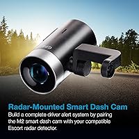 Vista 2 de Escort M2 Smart Dash Cam – 1080P Full HD Video Dash Cam, Incident Reports, Parking Mode, Drive Smarter App, Wi-Fi & GPS, 16GB Micro SD Card