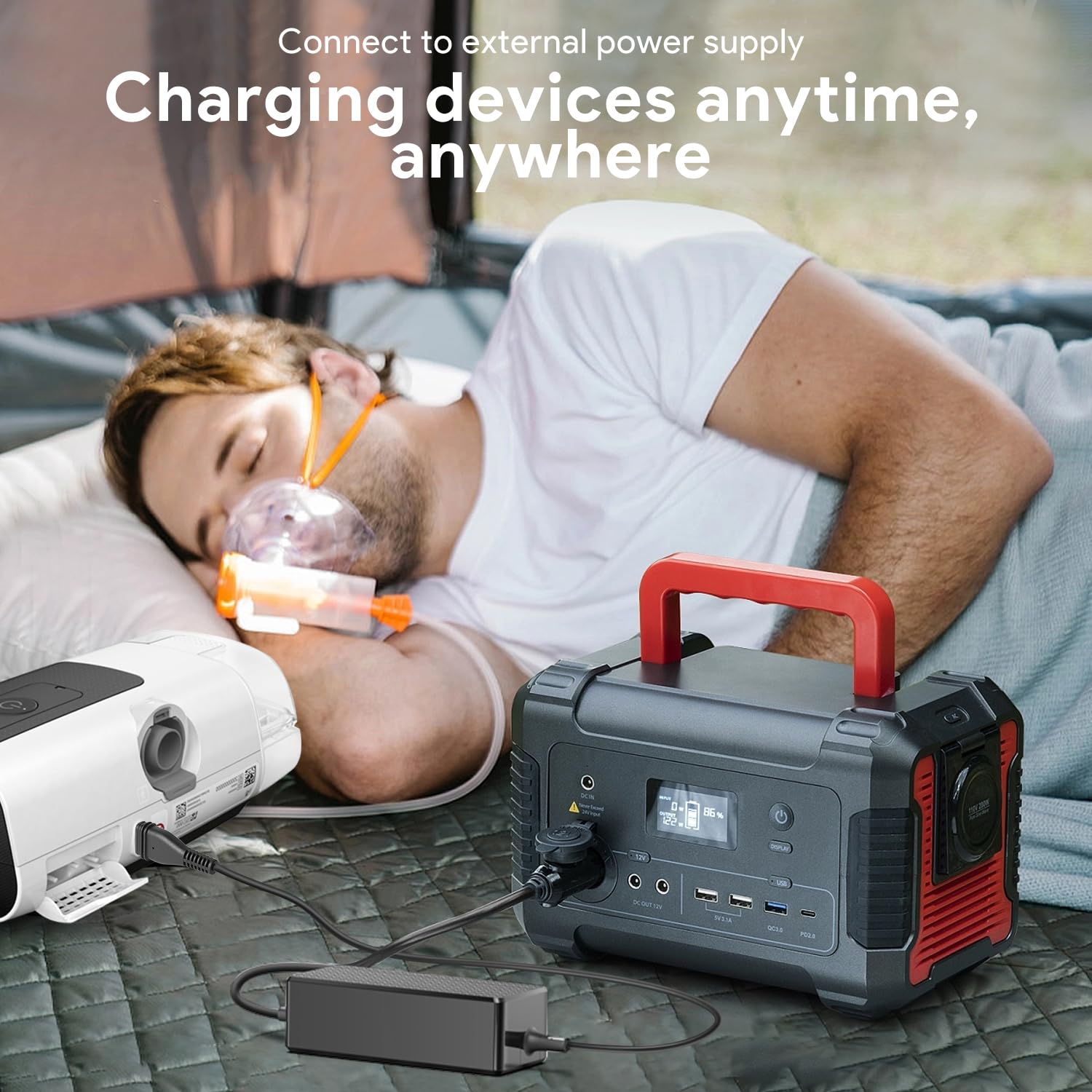 TAIFU DC 27V 2.71A Car Charger for ResMed AirSense 11 Elite Autoset