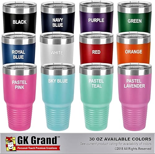 Miniatura 2 de NONNA GIFT  "BEST NONNA EVER  LOVE YOU" - Vaso de acero inoxidable aislado al vacío, taza de café de viaje, GK Grand diseñada y grabada para