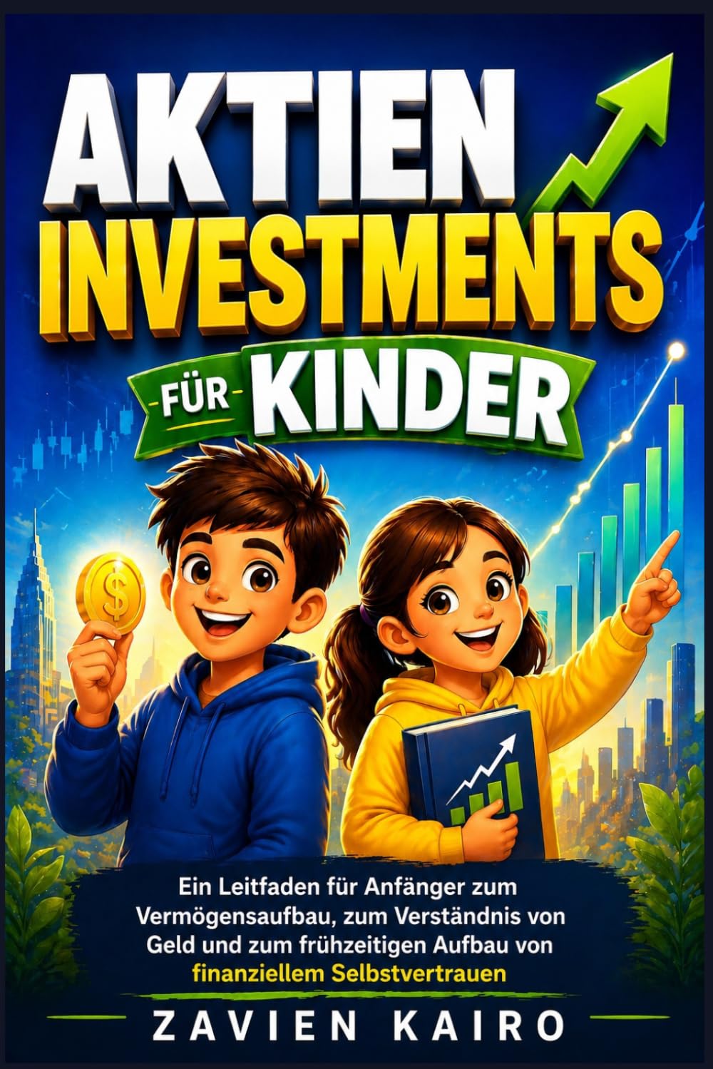 Aktieninvestments für Kinder: Ein Leitfaden für Anfänger zum Vermögensaufbau, zum Verständnis von Geld und zum frühzeitigen Aufbau von finanziellem Selbstvertrauen