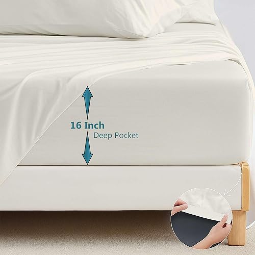 Miniatura 10 de Sábanas divididas tamaño King, sábanas ajustables divididas tamaño King de 5 piezas para dormir con números, sábanas de microfibra ultrasuave de
