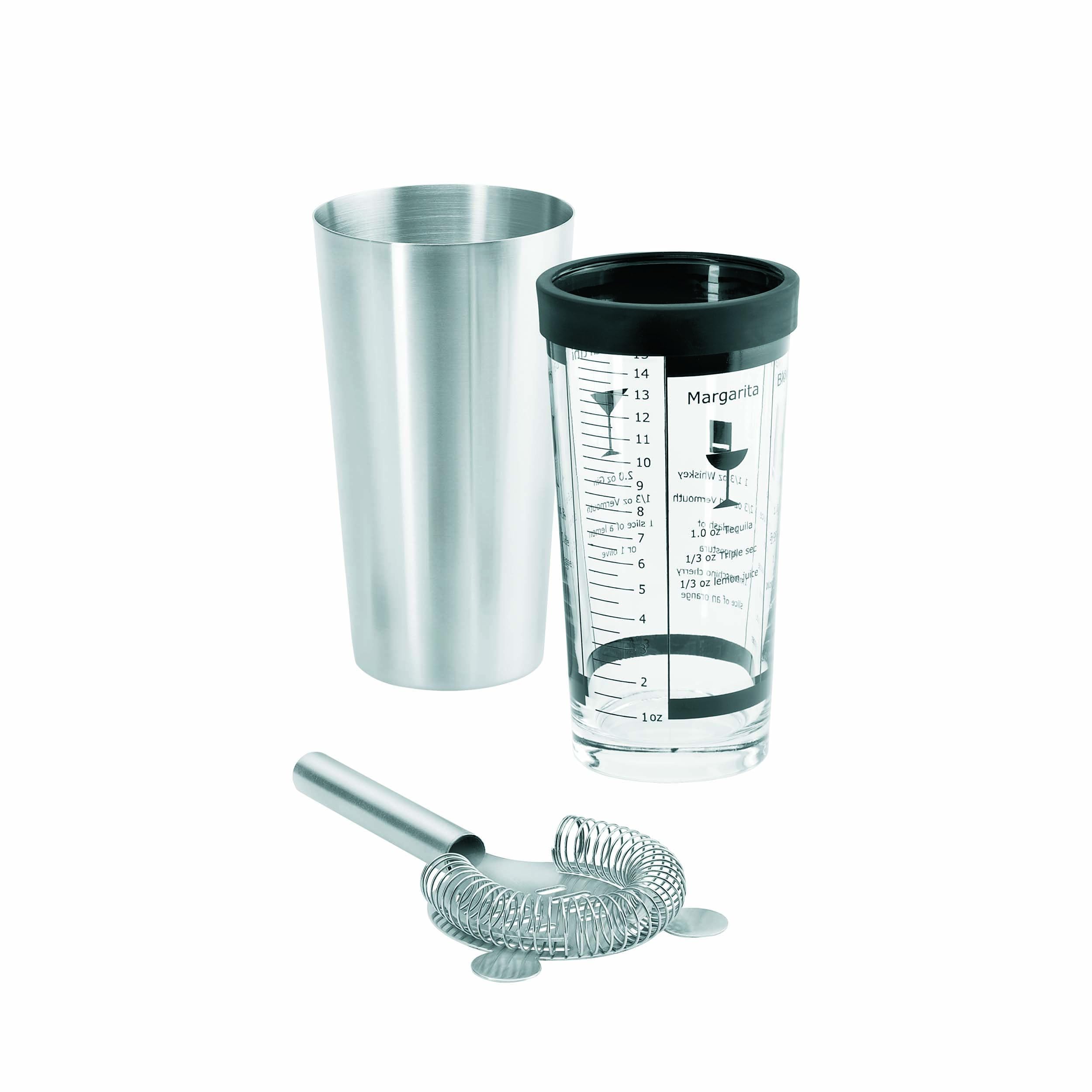 Juego de coctelera Boston