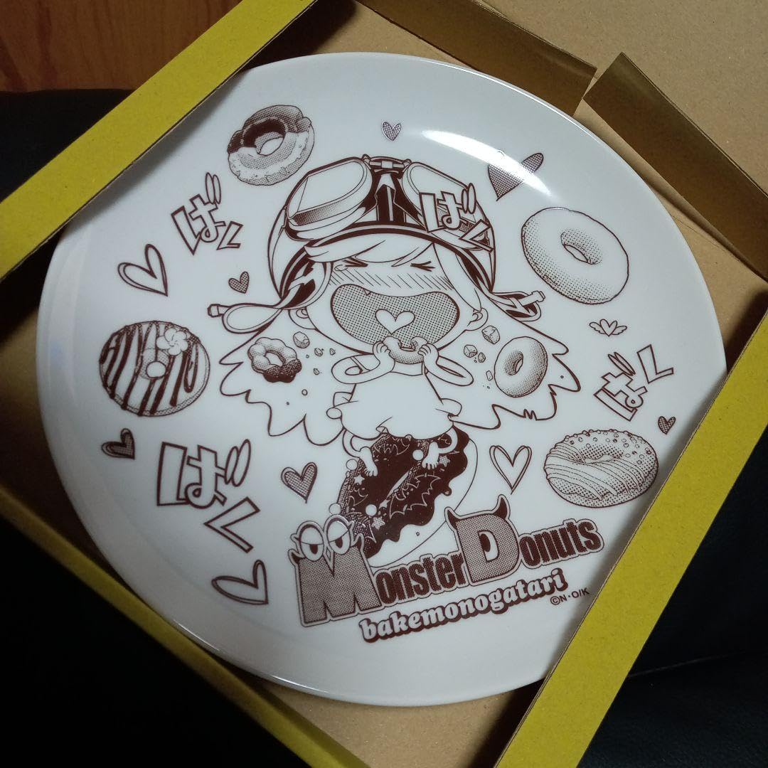 化物語 推しちゃれ 忍野忍 ドーナツ皿 4枚セット Amazon.co.jp: 化