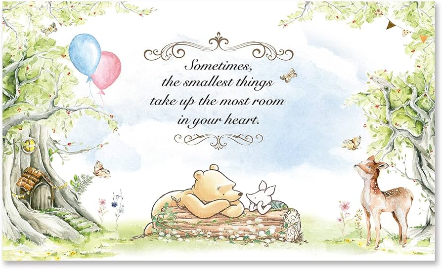 fondo de pantalla de cumpleaños de winnie the pooh y sus amigos