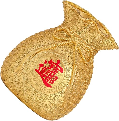 Hucha china de la suerte figura de Feng Shui, adorno de banco de monedas, figuras de dinero chino de la suerte para niños, decoración del hogar,