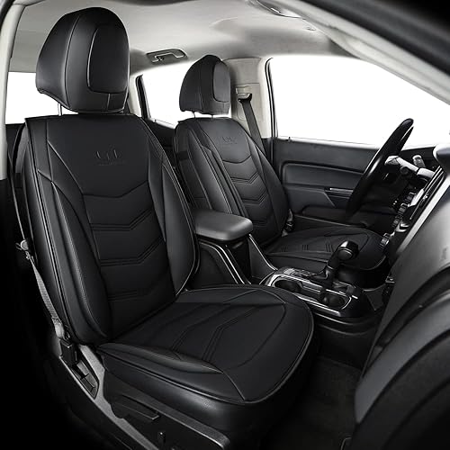 LUCKYMAN CLUB K9 Colorado - Juego completo de fundas para asiento de camioneta de automóvil, compatible con Chevy Colorado Z71 LT ZR2 de trabajo, de