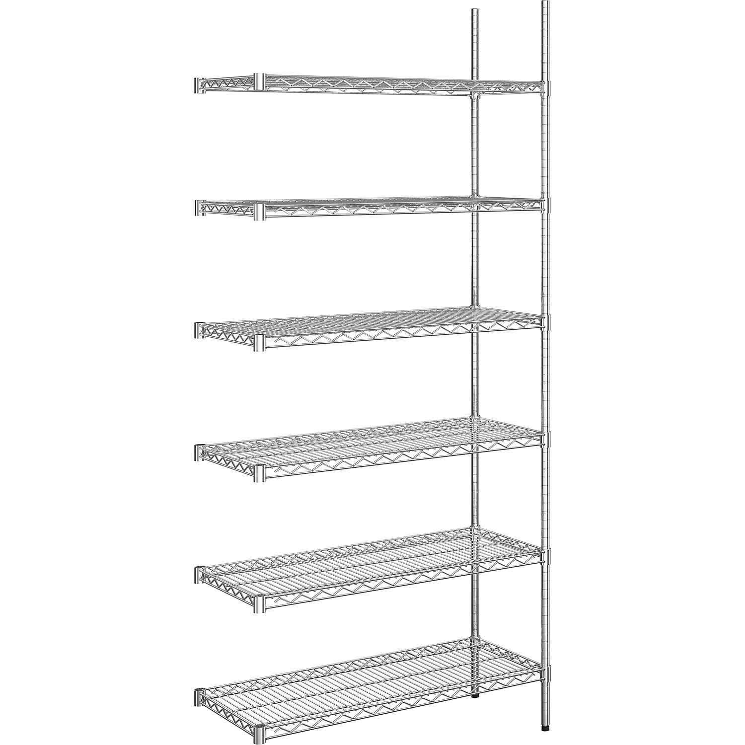 KAISER+KRAFT Scaffale grigliato in filo d'acciaio