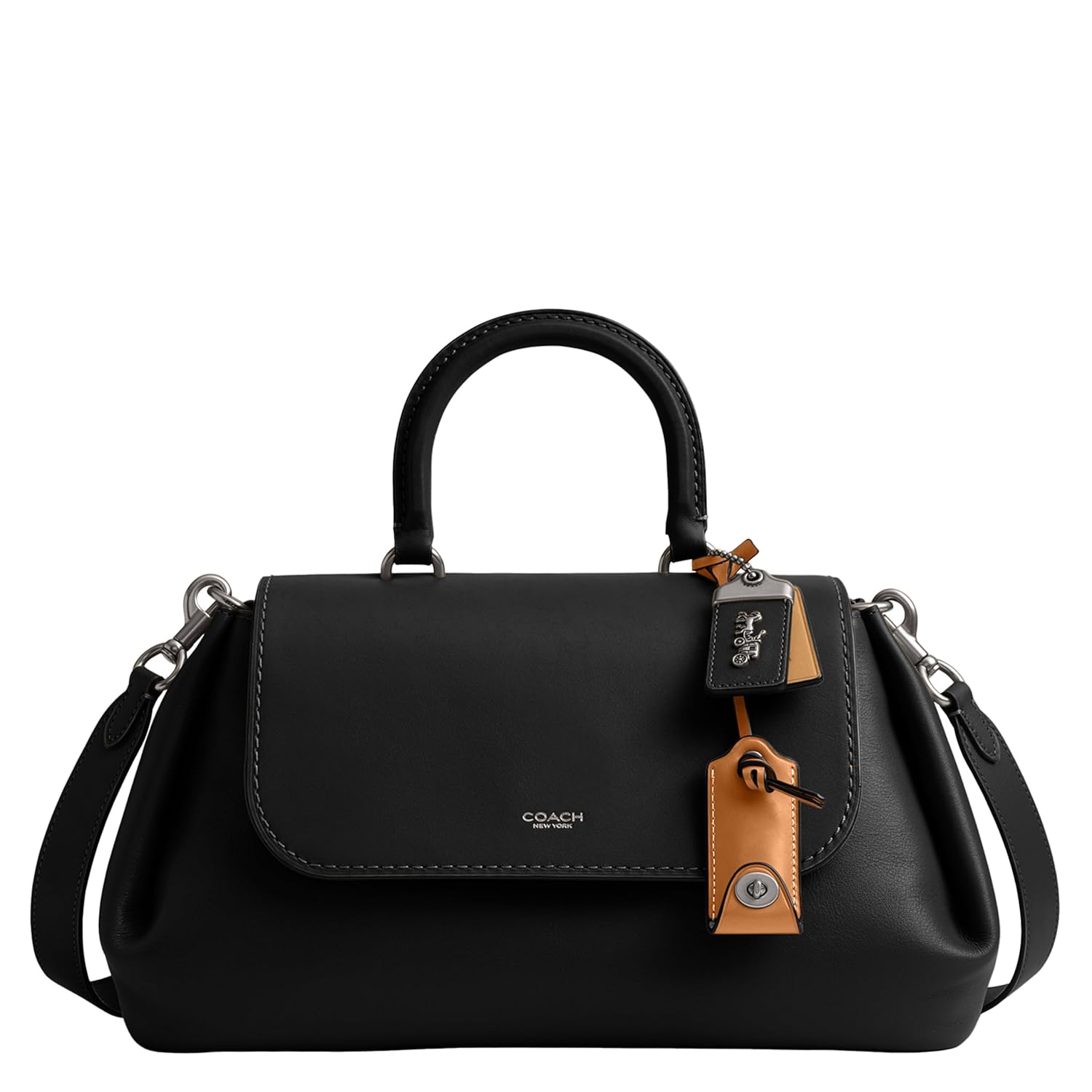 COACH womens Slouchy Rogue Top Handle Bag