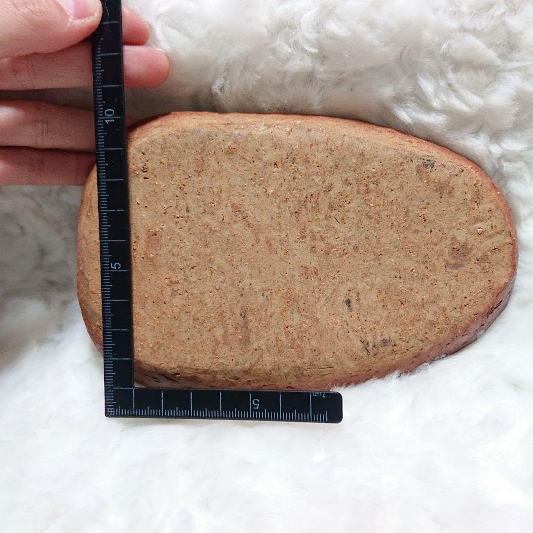 -50\b　備前焼　煎餅皿　輪花　菊　小皿　豆皿 50 備前焼 煎餅皿 輪花 菊 小皿 豆皿