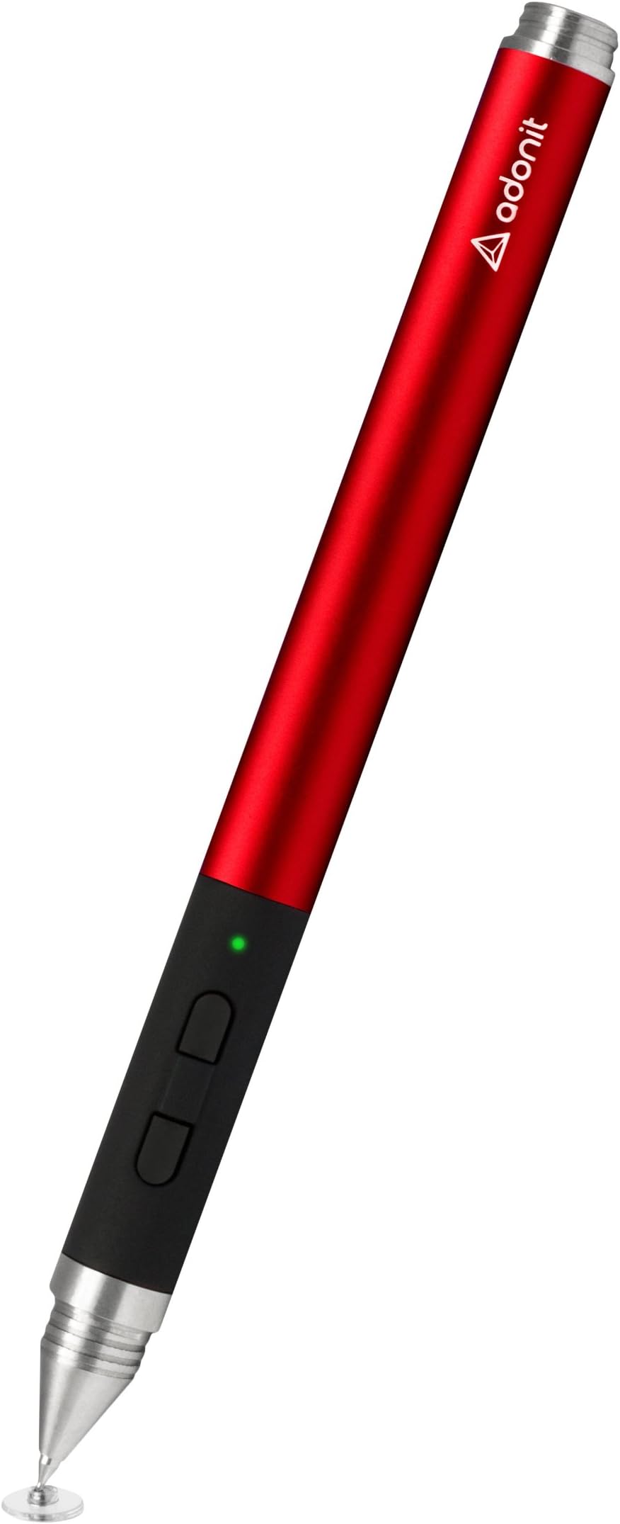 Adonit Jot Touch 4 Bluetooth Pressure Sensitive Stylus for iPad, iPad Air, & iPad Mini - Red