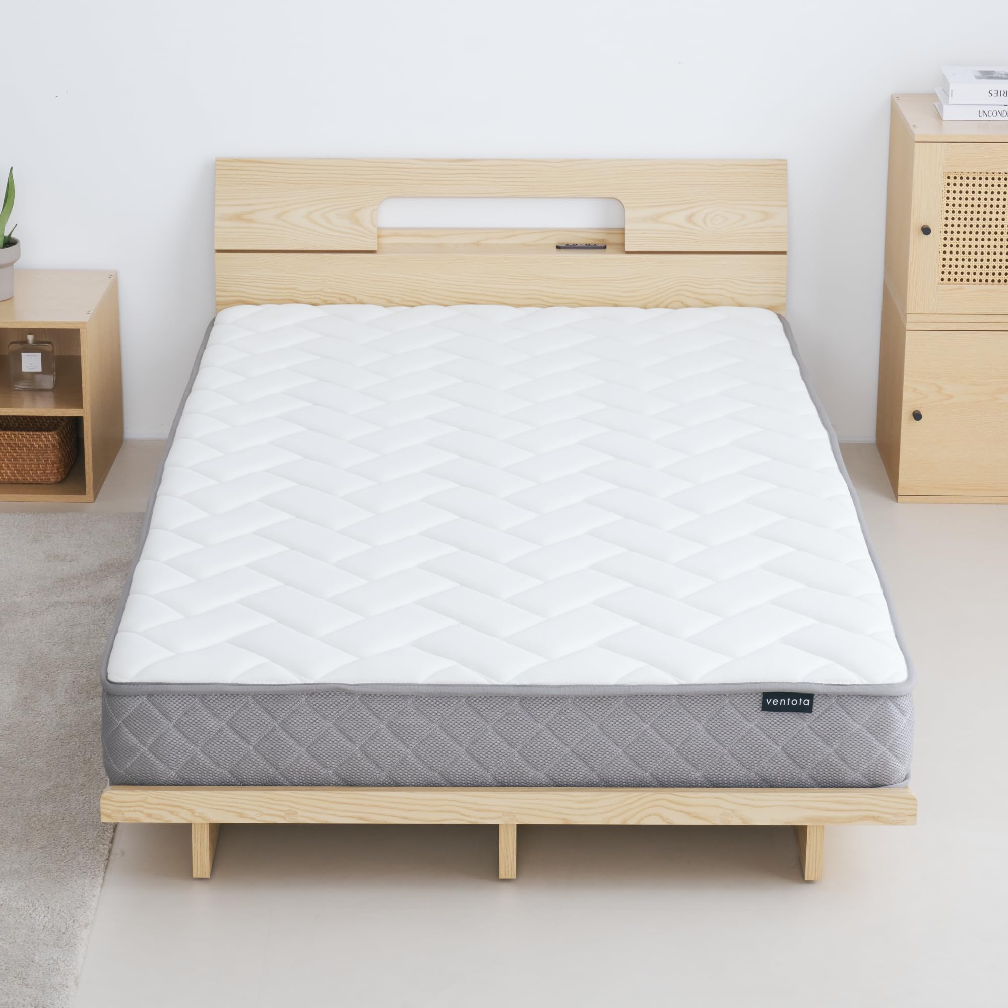 Amazon.co.jp: VENTOTA ベッド マットレス シングル 厚20cm 硬め 3D
