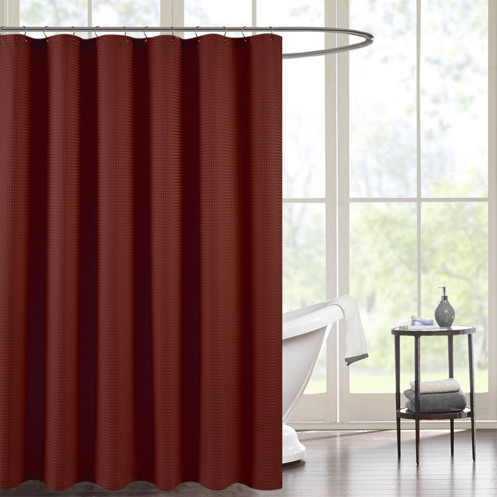 Burgundy Shower Curtains Curtains & Drapes 2023