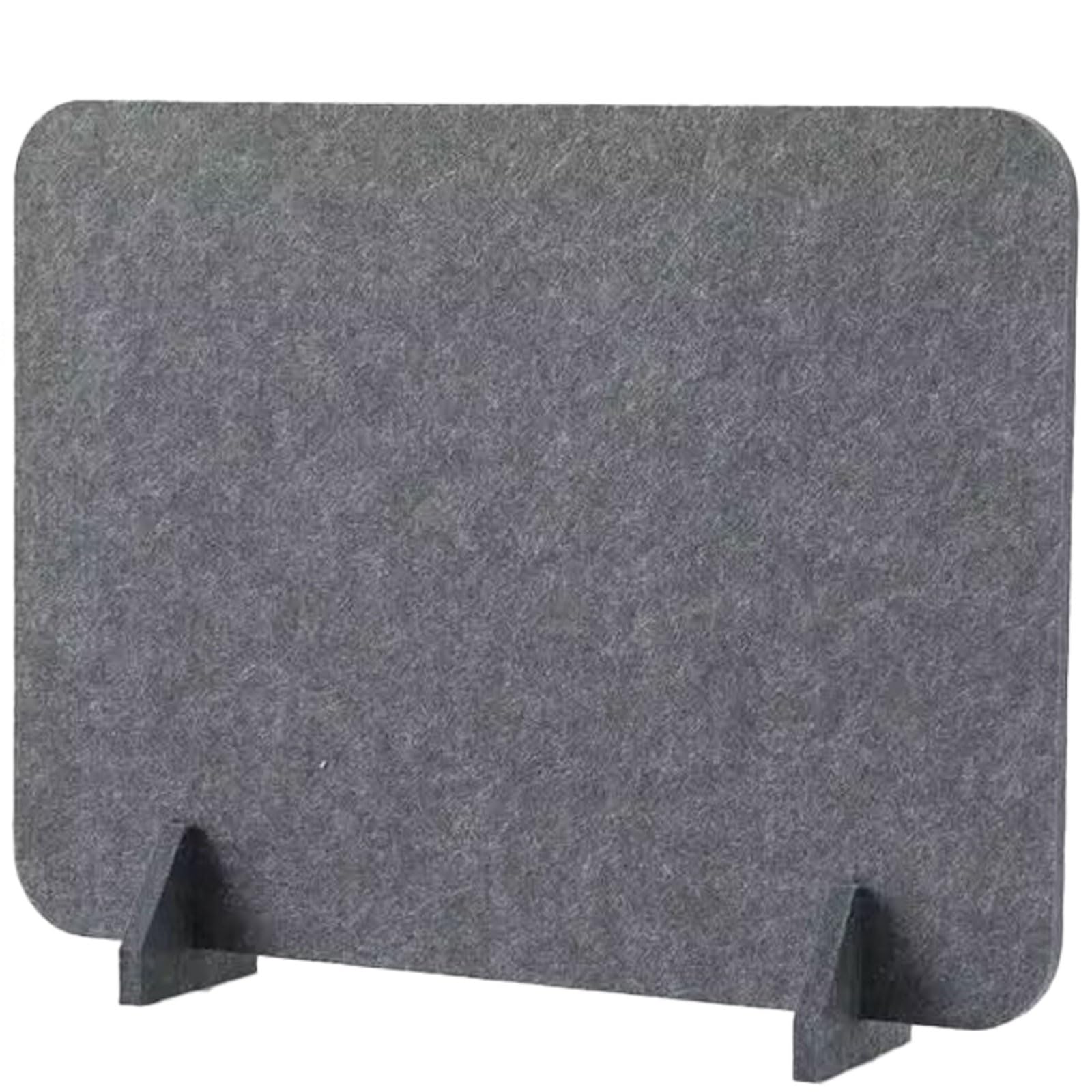 Séparateur de bureau portable en acrylique - Réduction du bruit - Écran acoustique à clipser pour une meilleure intimité - Contrôle de la distraction visuelle pour espace de travail et studio