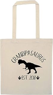 Flox Creative Tote Bag personalizzata Grandpasaurus Date